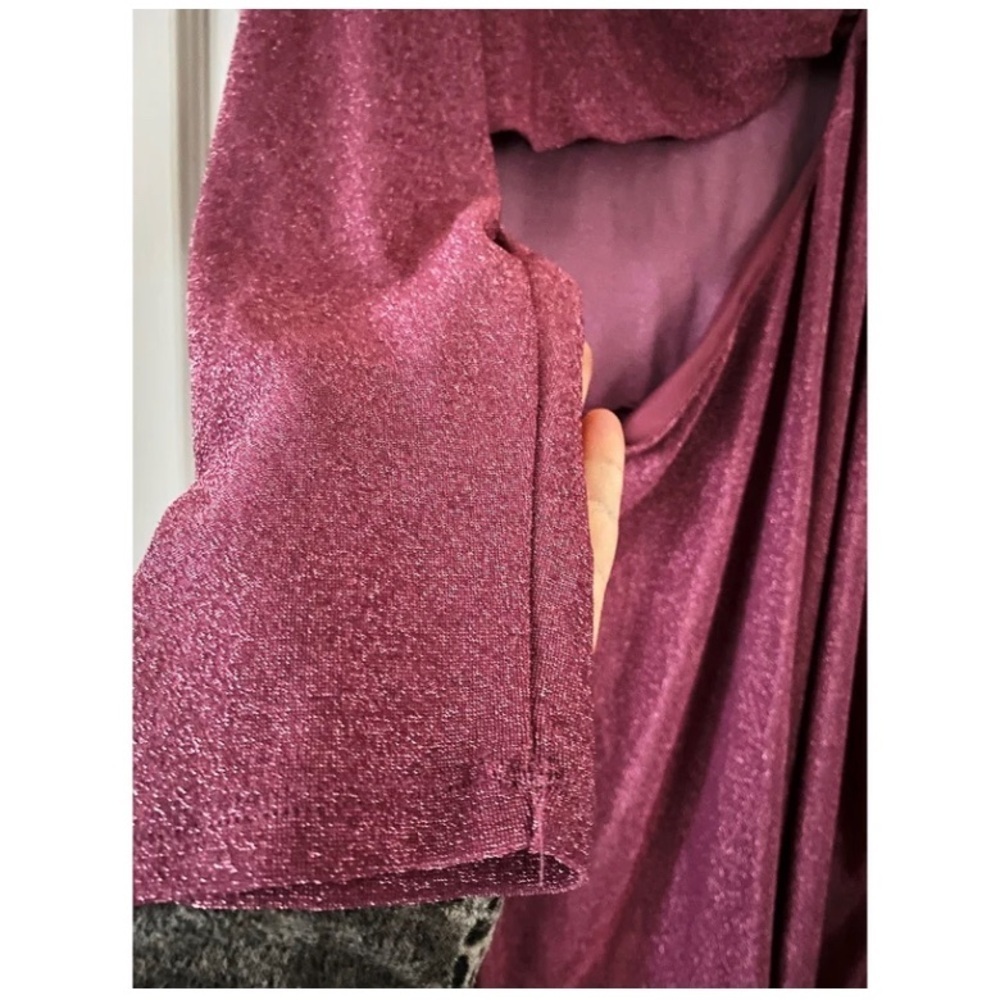 WILD FABLE Pink Glitter Cut Out Dress - Picture 6 of 9